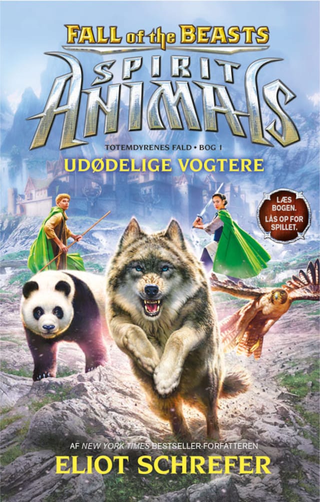 Spirit Animals - Fall of the Beasts 1: Udødelige vogtere Book cover for Spirit Animals - Fall of the Beasts 1: Udødelige vogtere