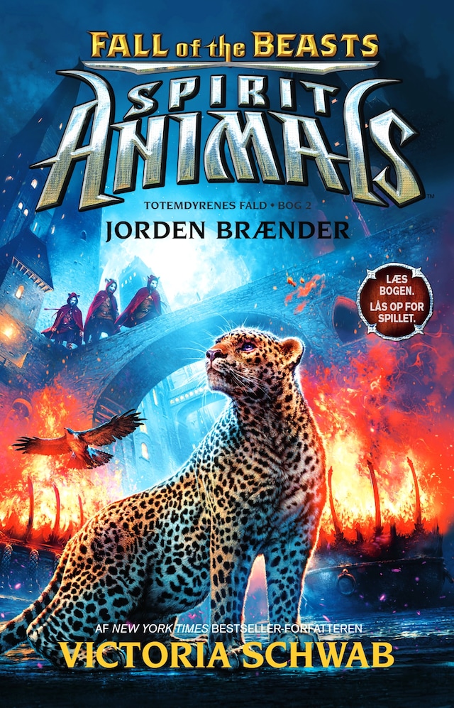 Book cover for Spirit Animals – Fall of the Beasts 2: Jorden brænder