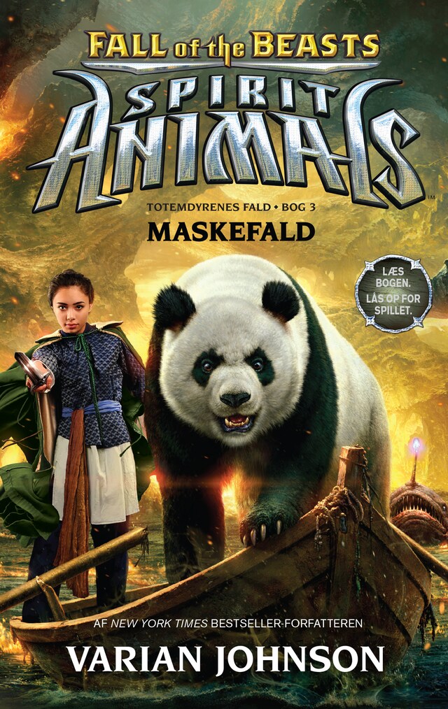 Kirjankansi teokselle Spirit Animals - Fall of the Beasts 3: Maskefald