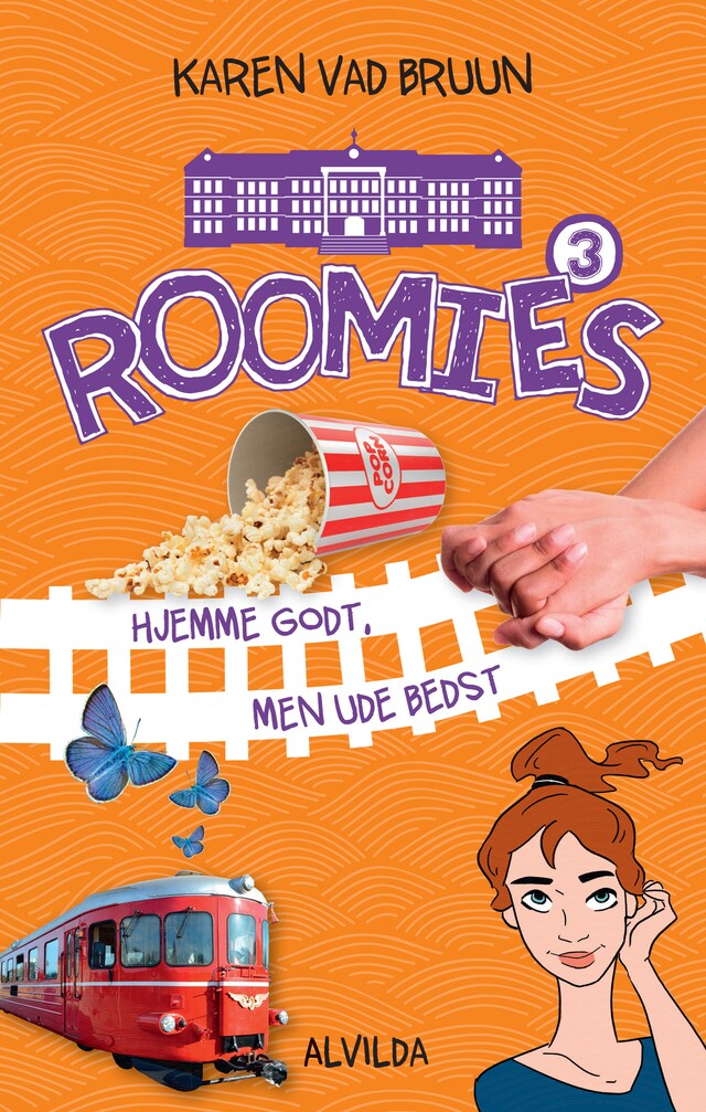 Okładka książki dla Roomies 3: Hjemme godt, men ude bedst