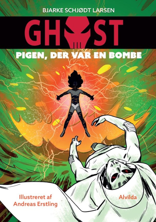 Buchcover für GHOST 3: Pigen, der var en bombe