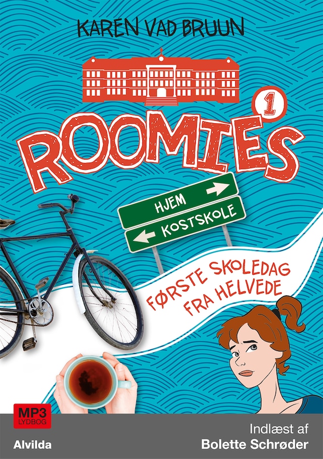 Couverture de livre pour Roomies 1: Første skoledag fra helvede