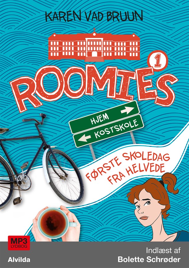 Portada de libro para Roomies 1: Første skoledag fra helvede