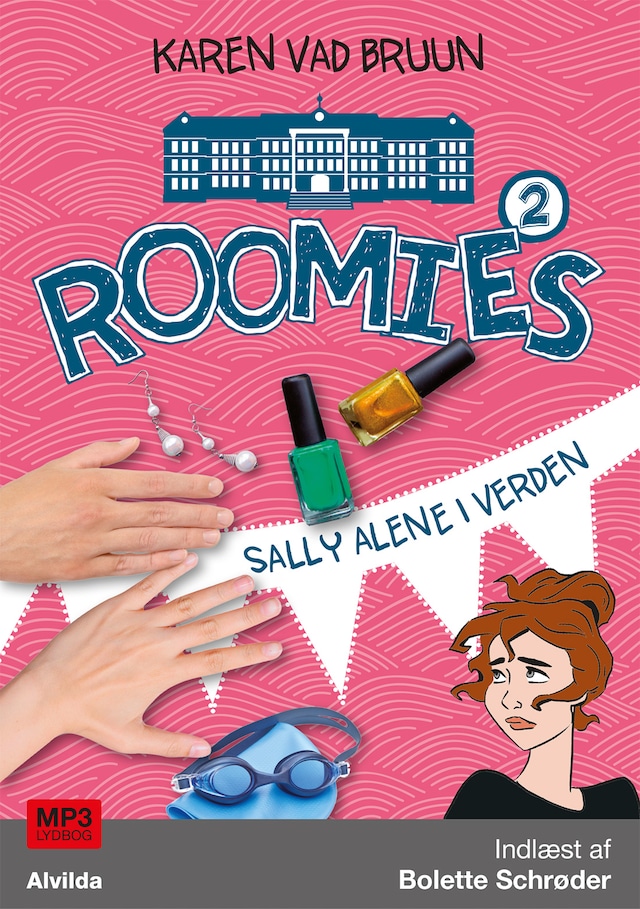 Book cover for Roomies 2: Sally alene i verden