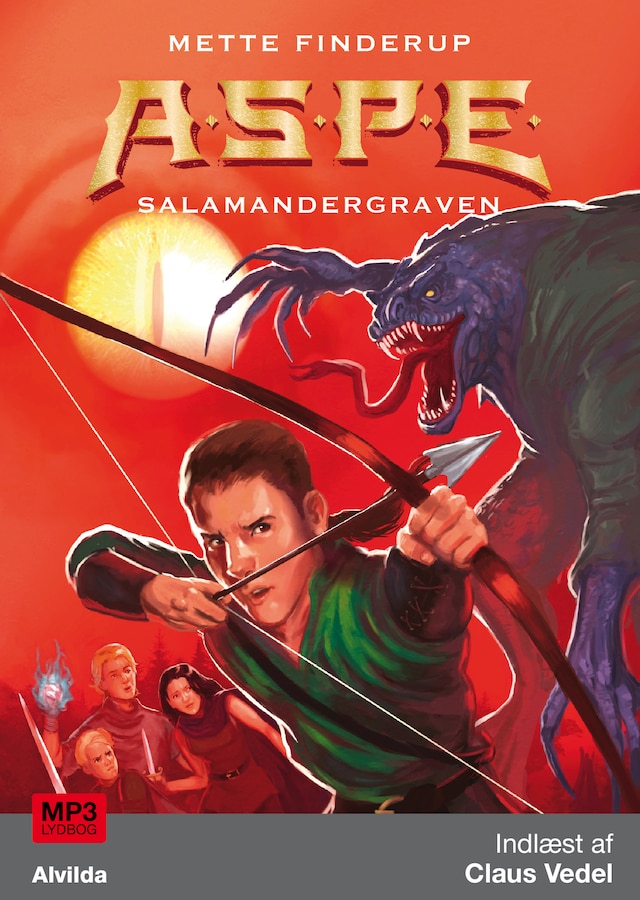 Book cover for A.S.P.E. 4: Salamandergraven