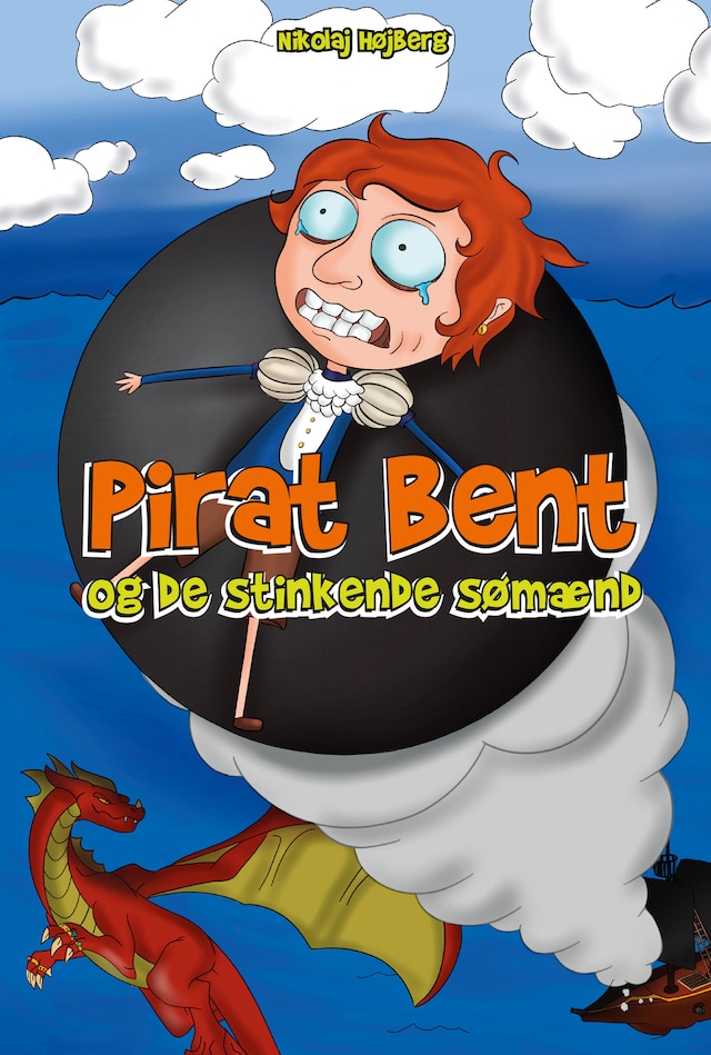 Boekomslag van Pirat Bent og de stinkende sømænd