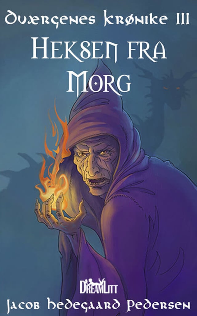 Book cover for Heksen fra Morg