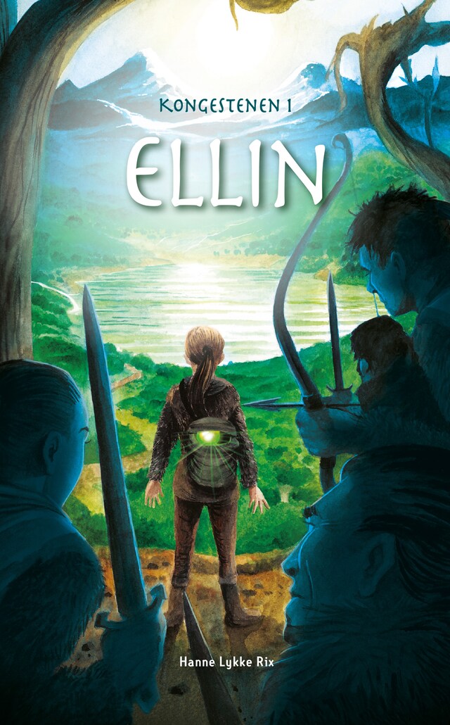 Couverture de livre pour Ellin - Kongestenen 1