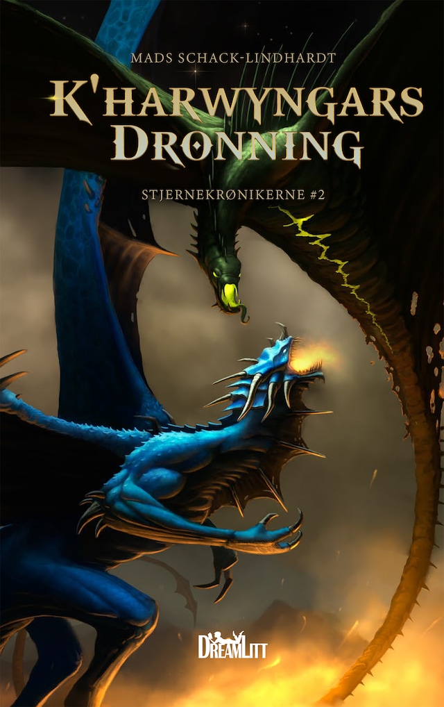 Copertina del libro per Kharwyngars dronning -  Stjernekrønikerne 2