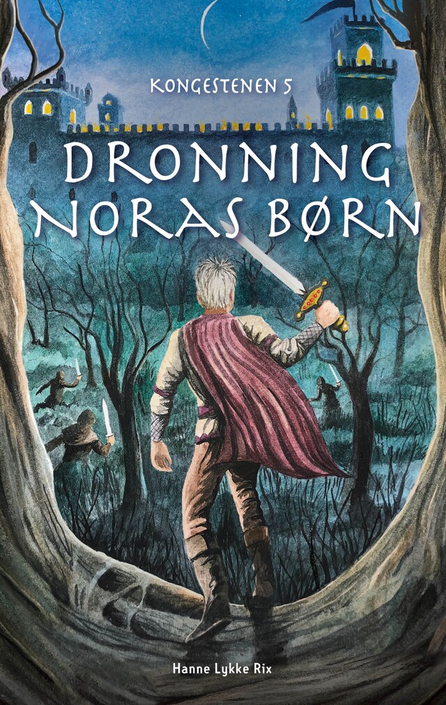 Copertina del libro per Dronning Noras børn - Kongestenen 5