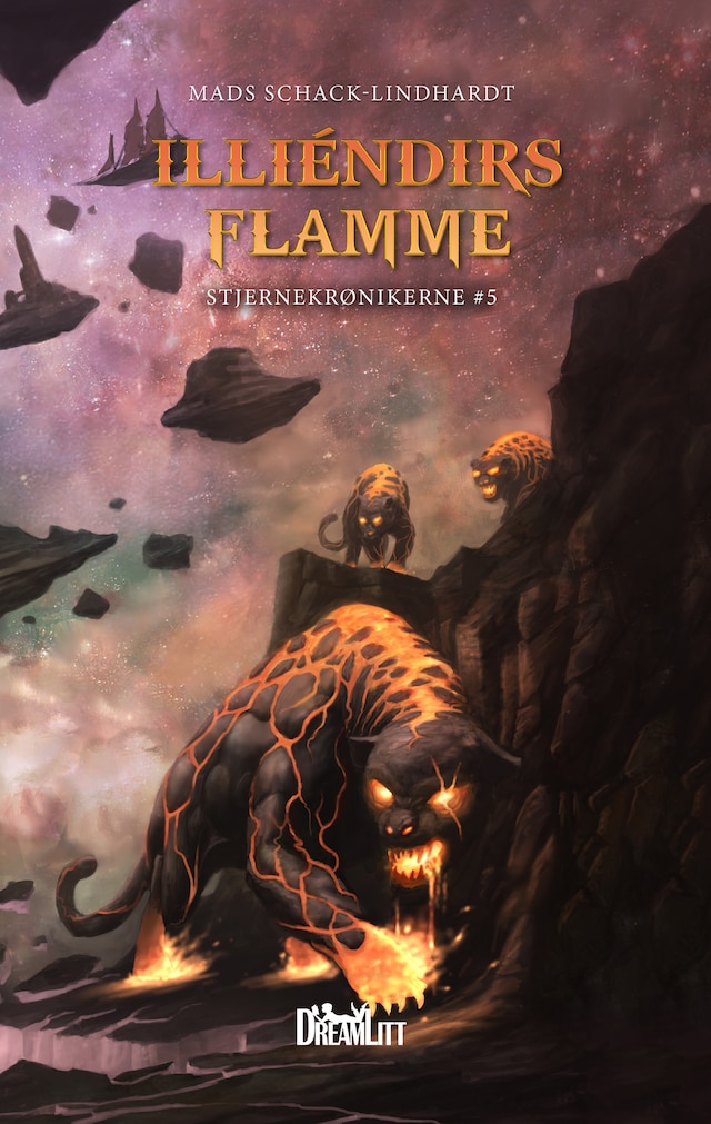 Book cover for Illiéndirs Flamme - Stjernekrønikerne 5