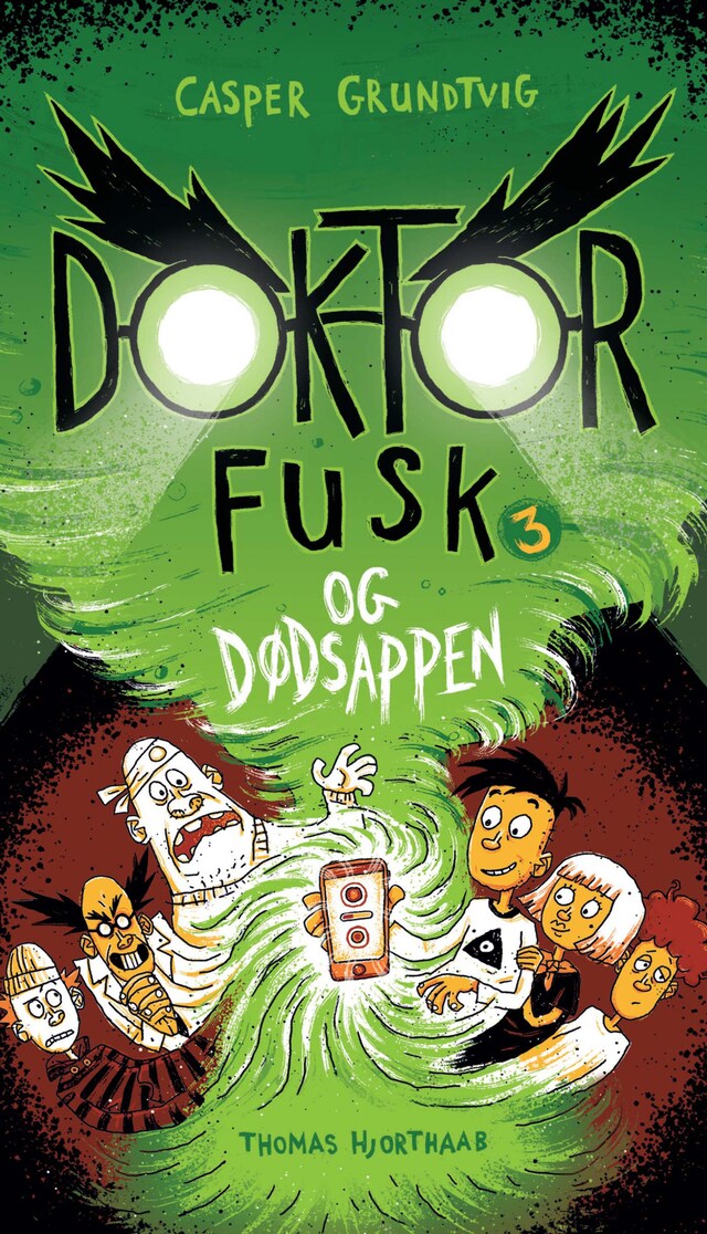 Boekomslag van Doktor Fusk og dødsappen