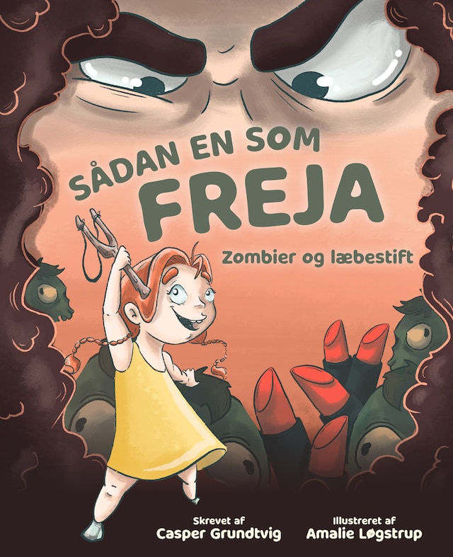 Book cover for Zombier og læbestift