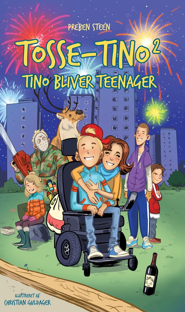 Buchcover für Tosse-Tino 2 Tino bliver teenager