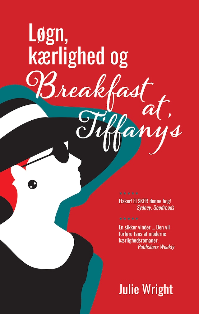 Boekomslag van Løgn, kærlighed og Breakfast at Tiffany's