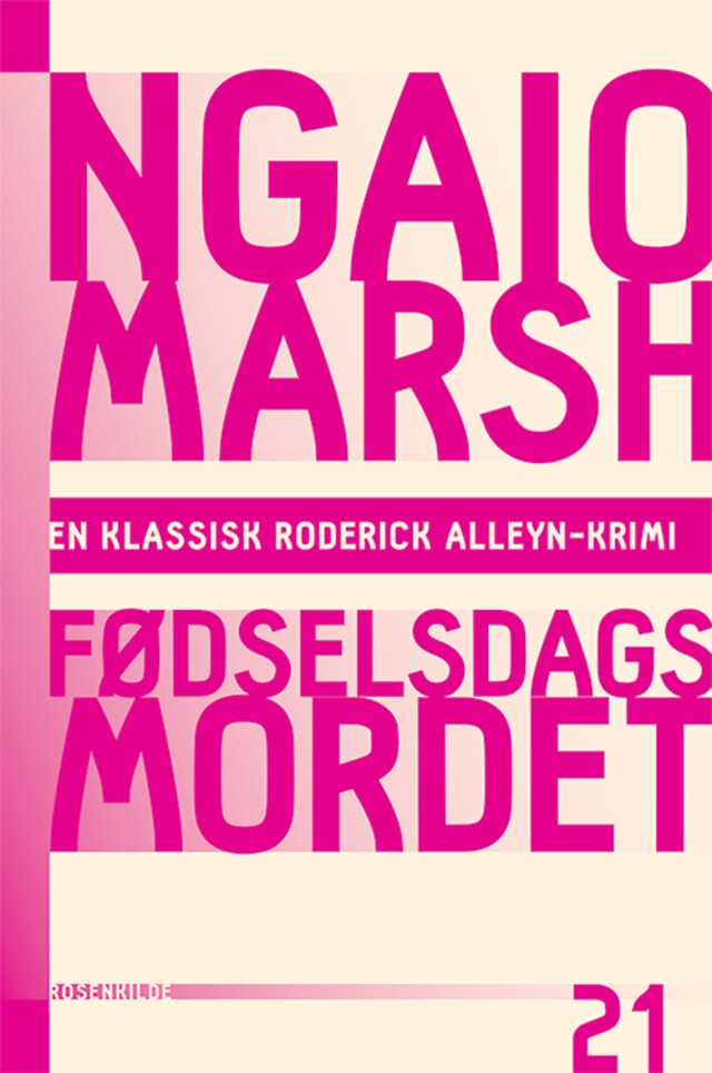 Okładka książki dla Fødselsdagsmordet