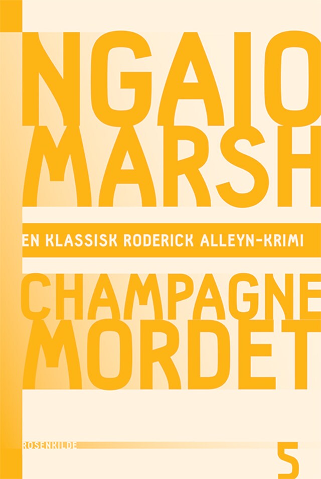 Book cover for Champagnemordet