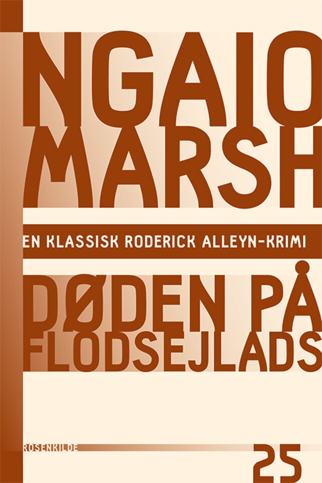 Okładka książki dla Døden på flodsejlads