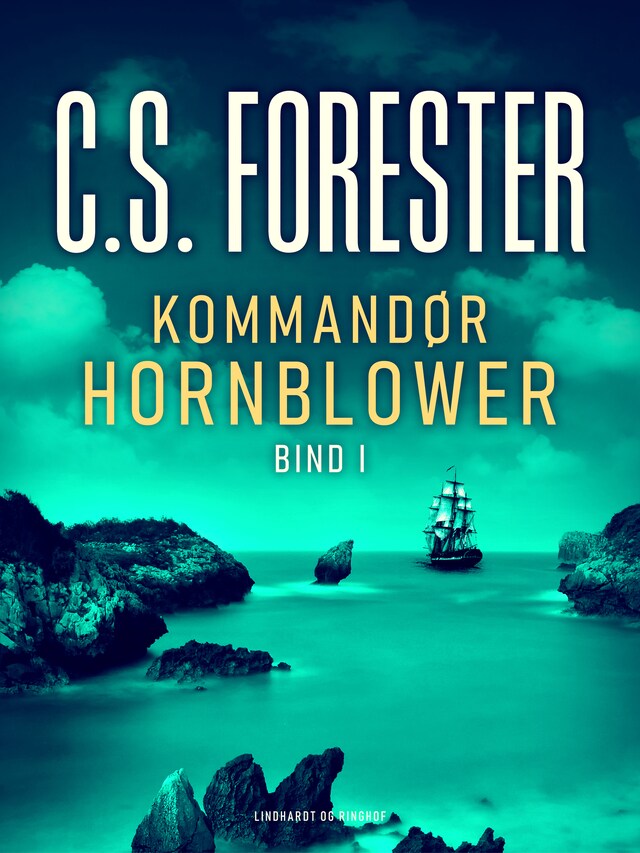 Bogomslag for Kommandør Hornblower. Bind 1