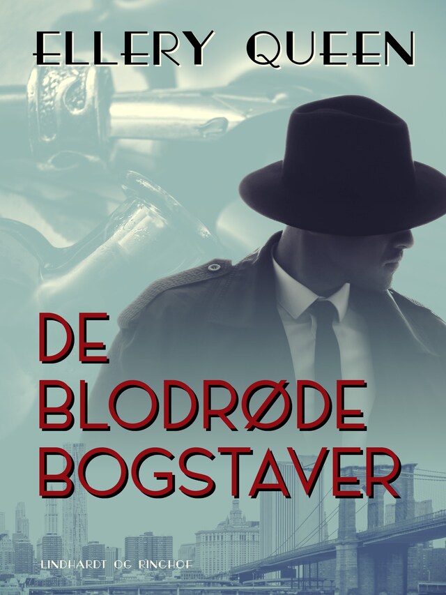 Bogomslag for De blodrøde bogstaver