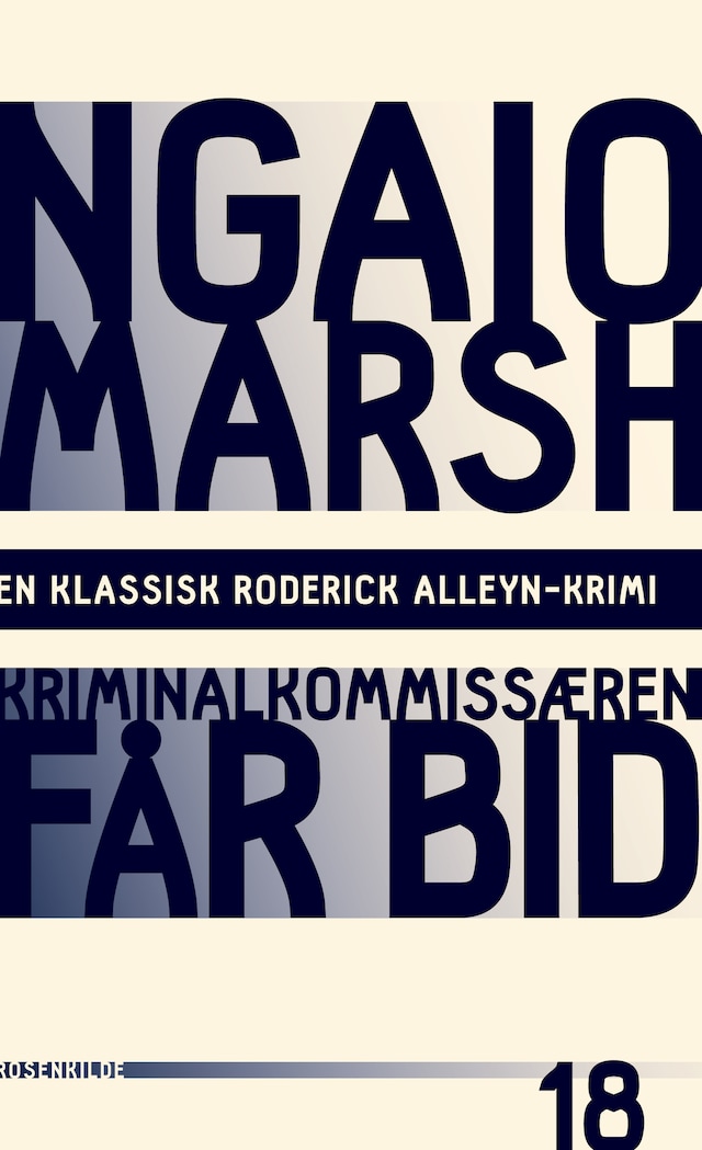 Book cover for Kriminalkommissæren får bid