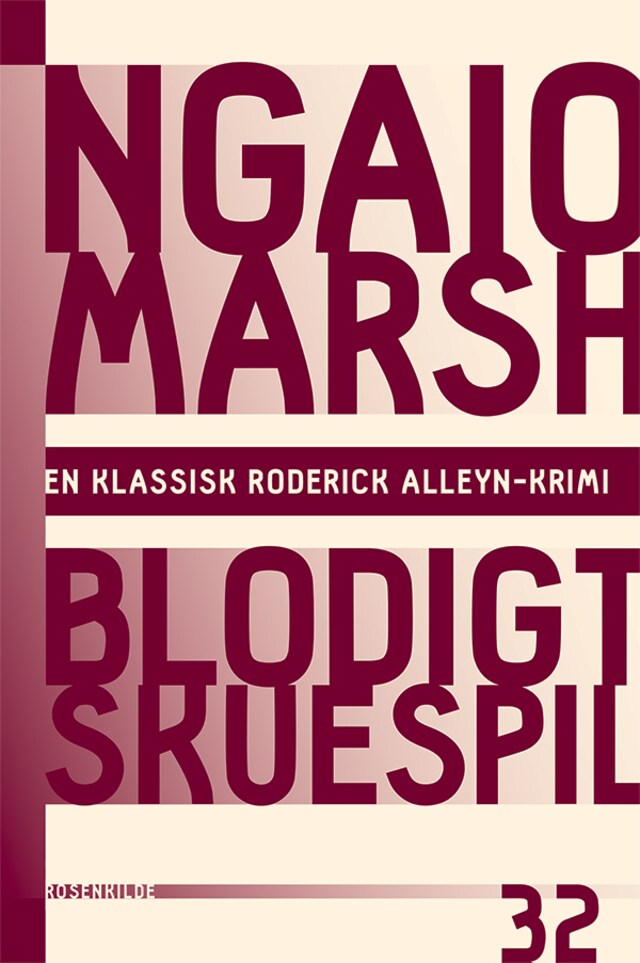 Book cover for Blodigt skuespil
