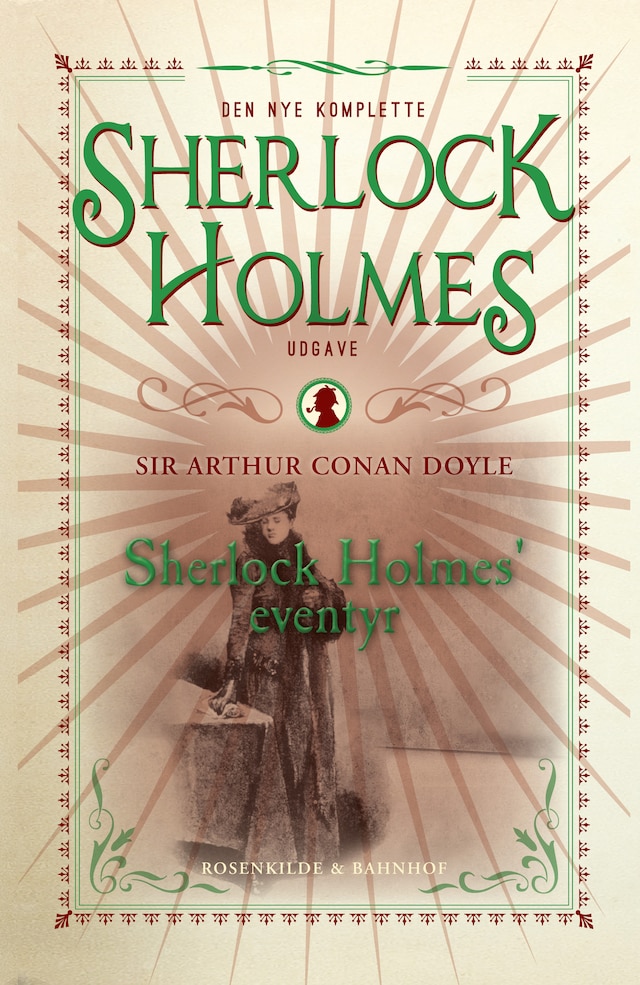 Book cover for Sherlock Holmes' eventyr