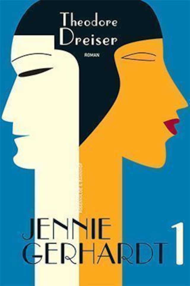 Book cover for Jennie Gerhardt. Bog 1