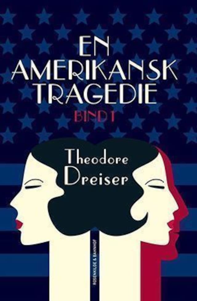 Book cover for En amerikansk tragedie. Bog 1
