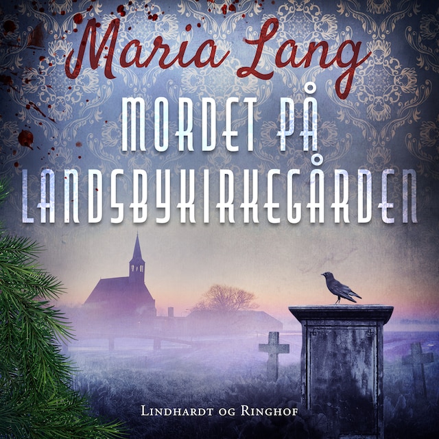 Book cover for Mordet på landsbykirkegården