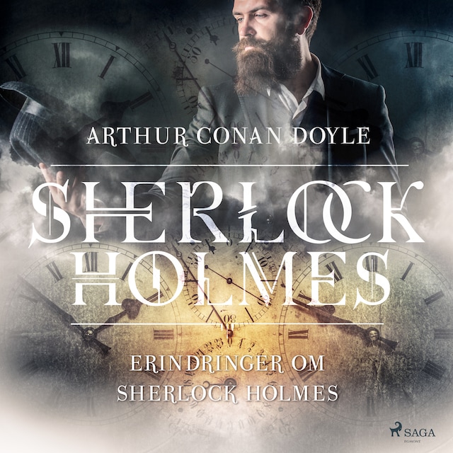 Kirjankansi teokselle Erindringer om Sherlock Holmes