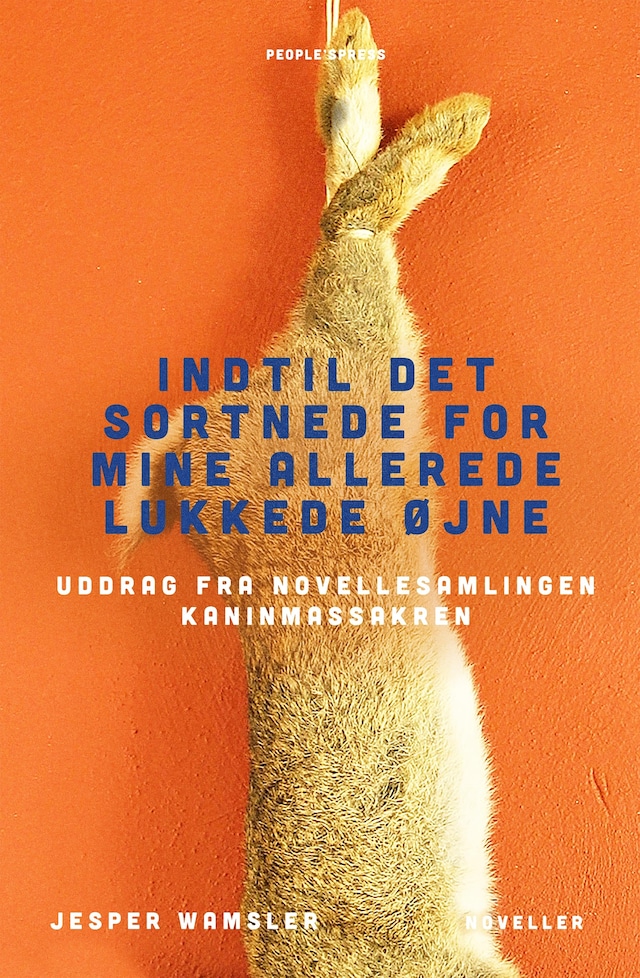 Buchcover für Indtil det sortnede for mine allerede lukkede øjne