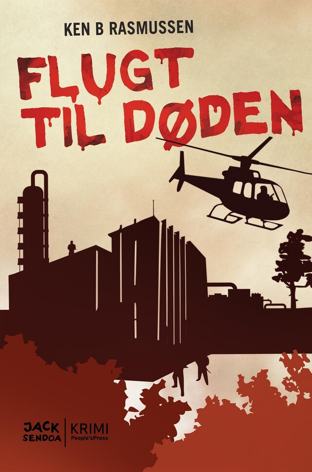 Book cover for Flugt til døden