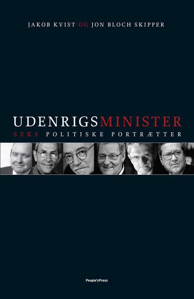 Book cover for Udenrigsminister