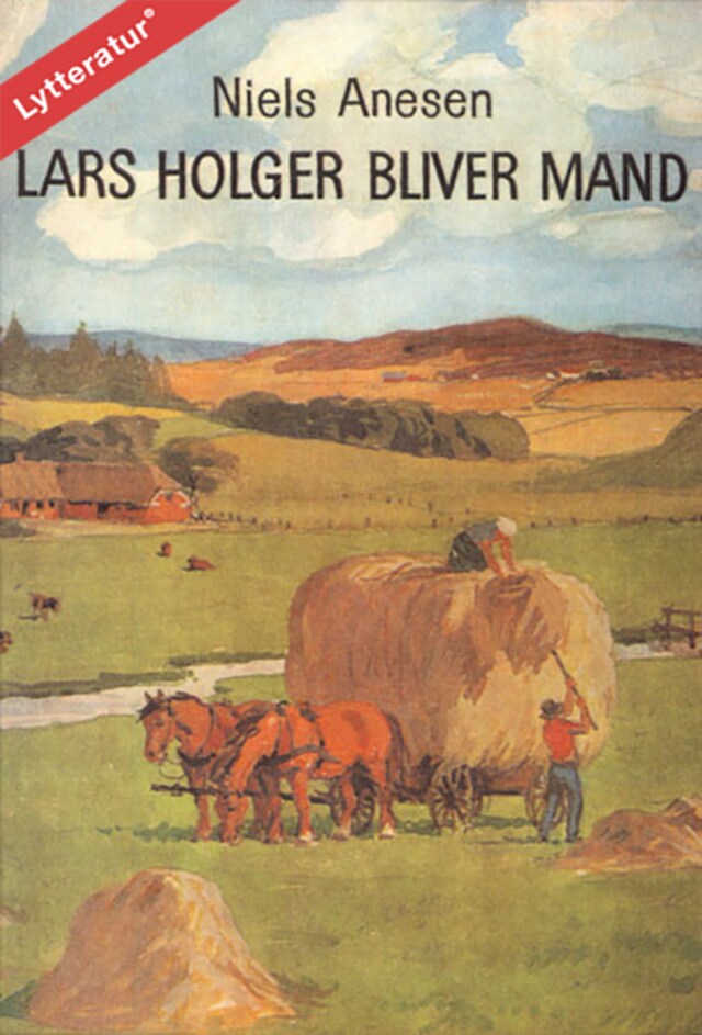 Book cover for Lars Holger bliver mand