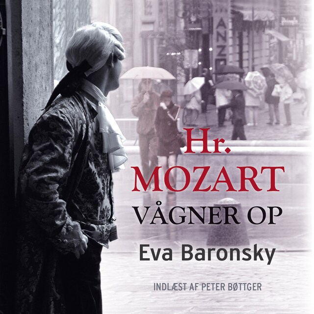 Book cover for Hr. Mozart vågner op