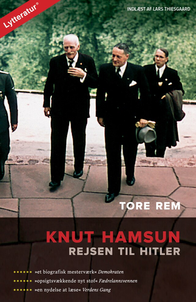 Book cover for Knut Hamsun - rejsen til Hitler