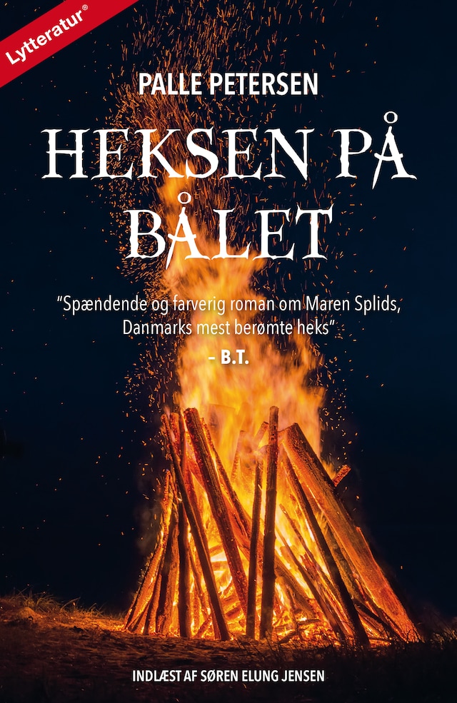 Buchcover für Heksen på bålet