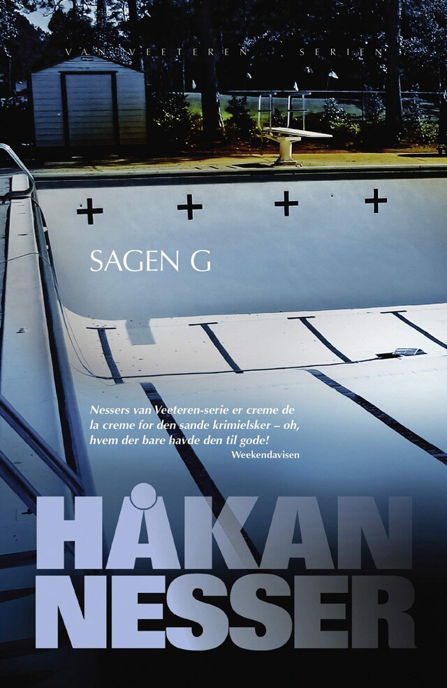 Book cover for Sagen G (Serien om Van Veeteren, nr. 10)