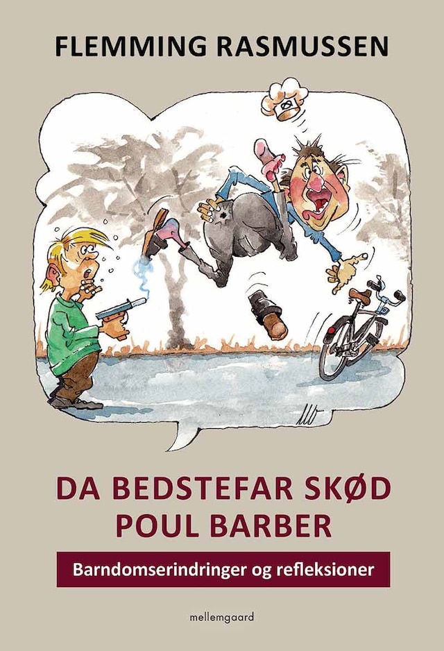 Portada de libro para Da Bedstefar skød Poul Barber