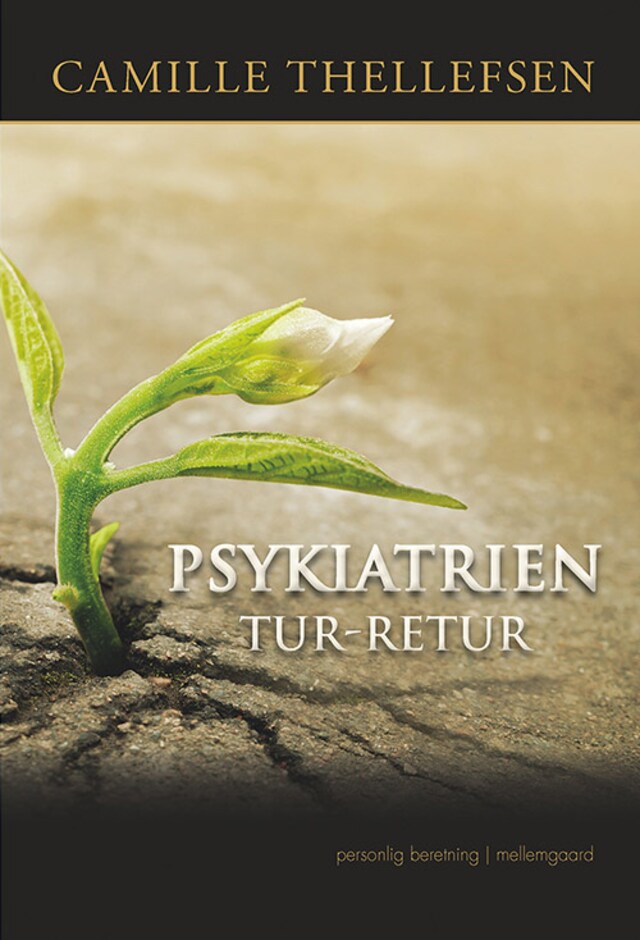 Buchcover für Psykiatrien tur-retur