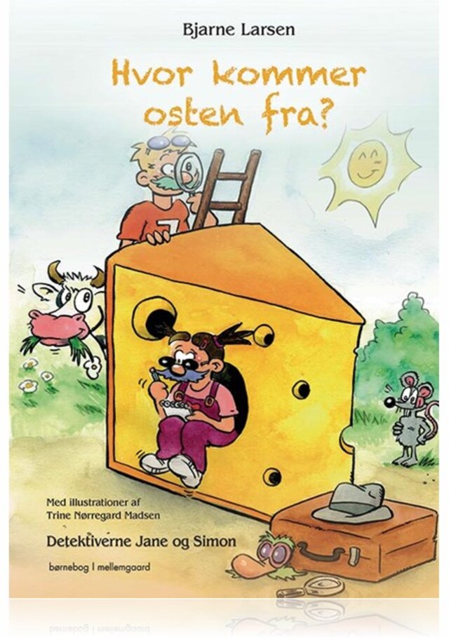 Book cover for HVOR KOMMER OSTEN FRA? - DETEKTIVERNE JANE OG SIMON