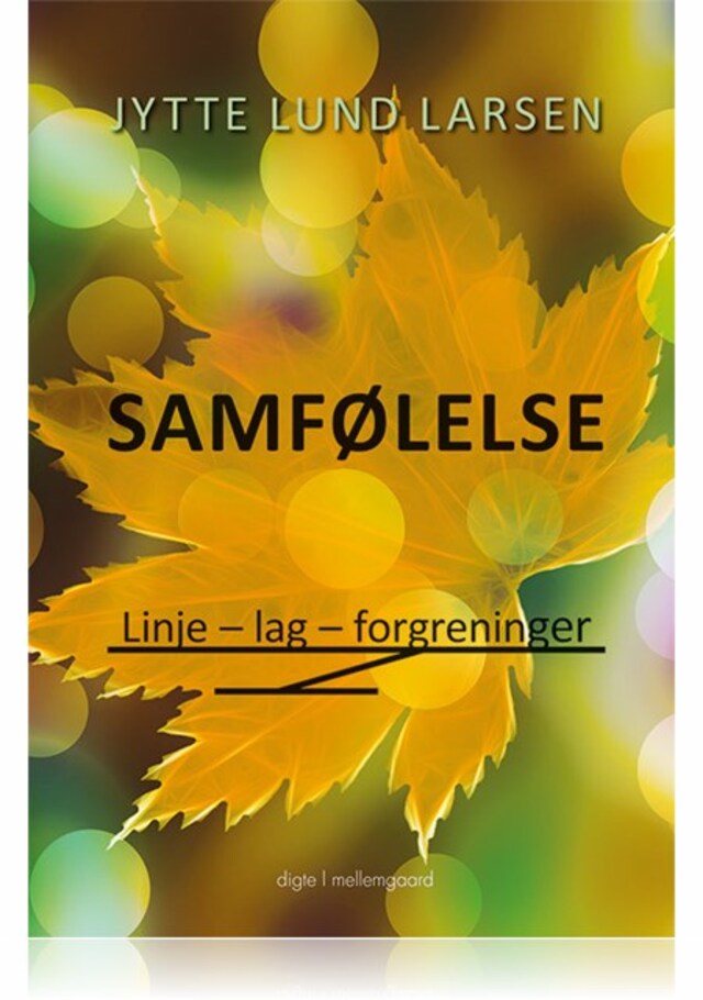 Boekomslag van Samfølelse