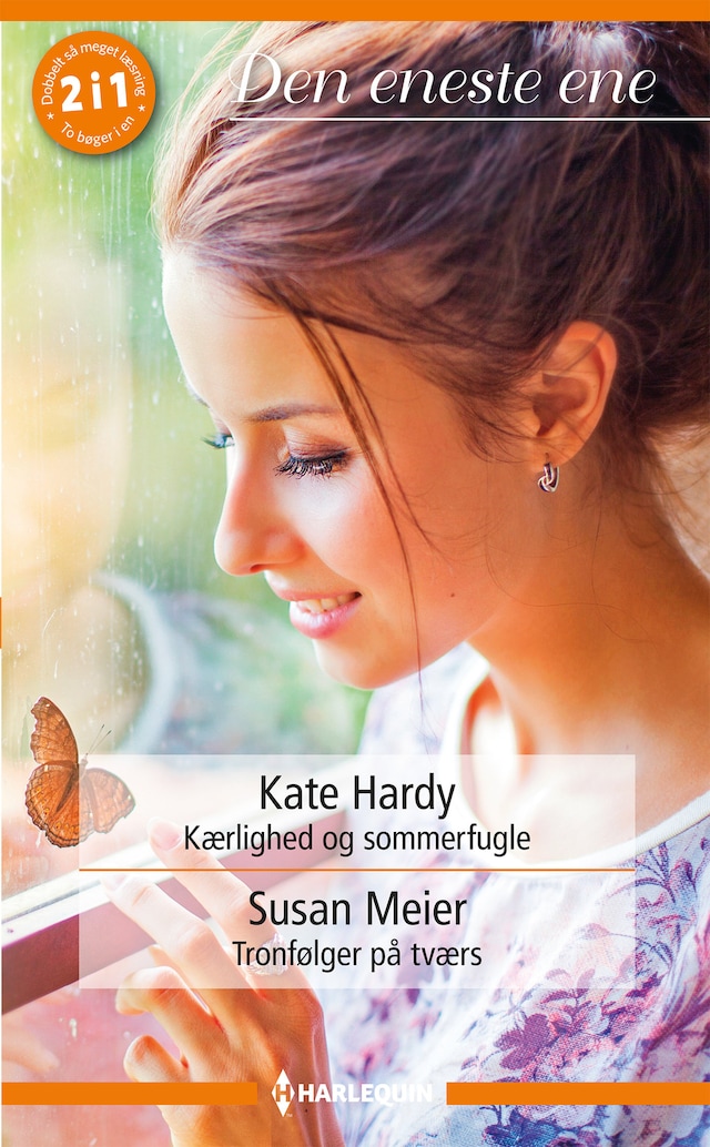 Book cover for Kærlighed og sommerfugle / Tronfølger på tværs