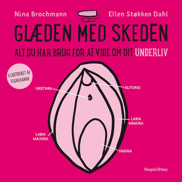 Buchcover für Glæden med skeden