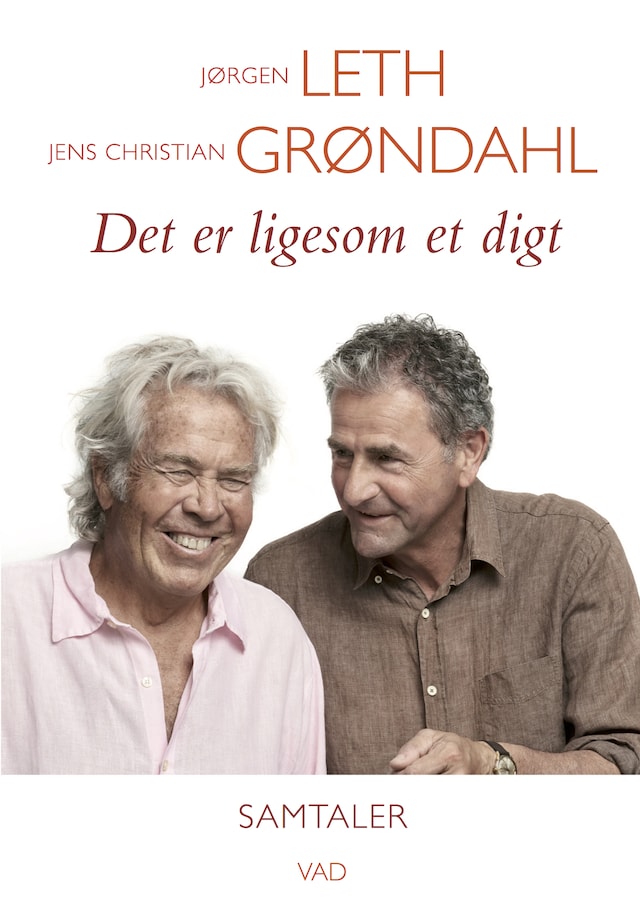 Copertina del libro per Det er ligesom et digt