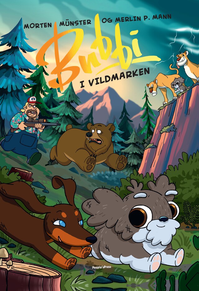Book cover for Bubbi i vildmarken