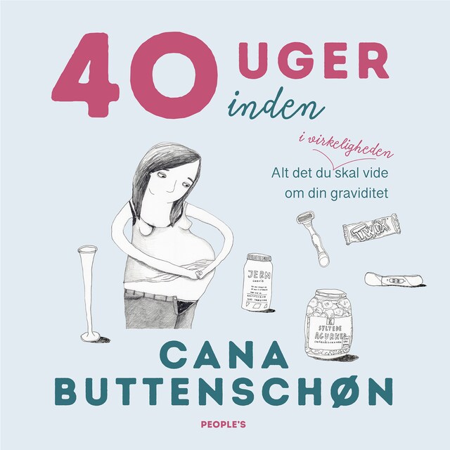 Copertina del libro per 40 uger inden