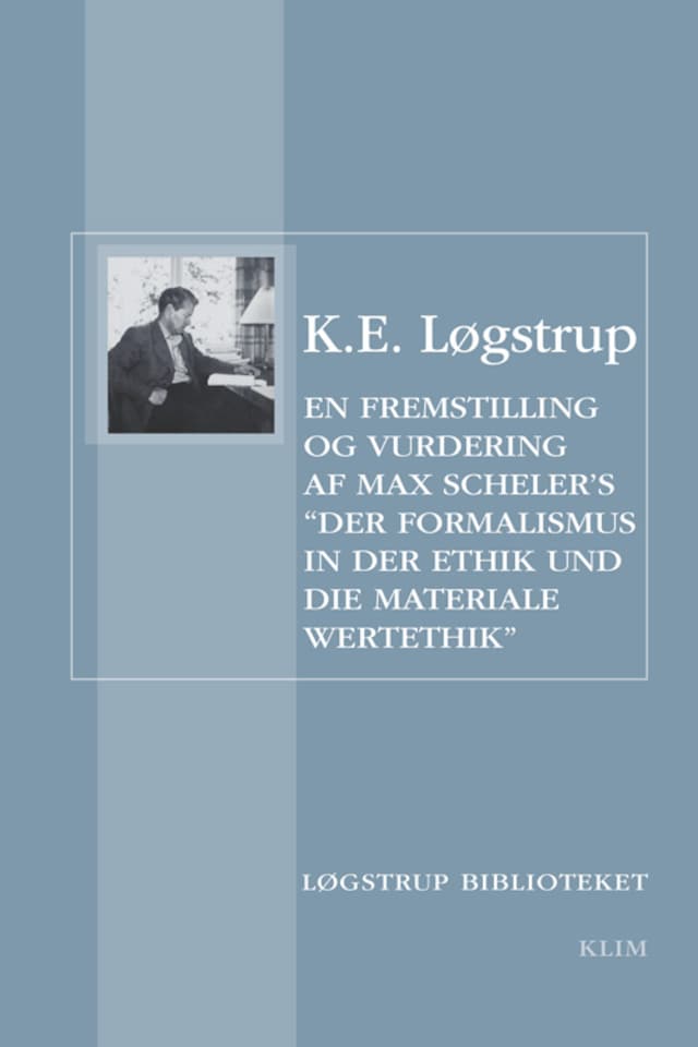 Book cover for En fremstilling og vurdering af Max Schelers ‘Der Formalismus in der Ethik und die materiale Wertethik’