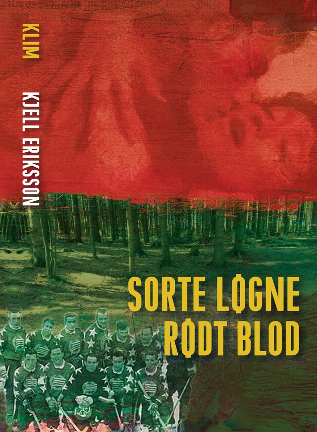 Book cover for Sorte løgne rødt blod